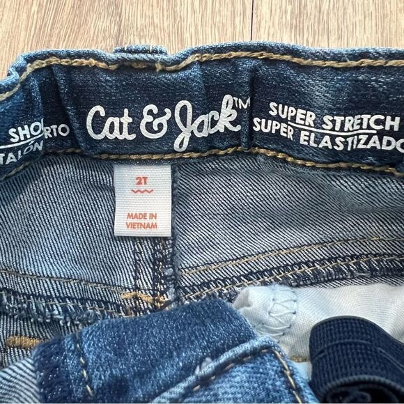 Cat & Jack Toddler Girls Denim Shorts Bundle Size 2T - Picture 10 of 15